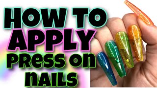 HOW TO APPLY PRESS ON NAILS IN 5 MINUTES! screenshot 4