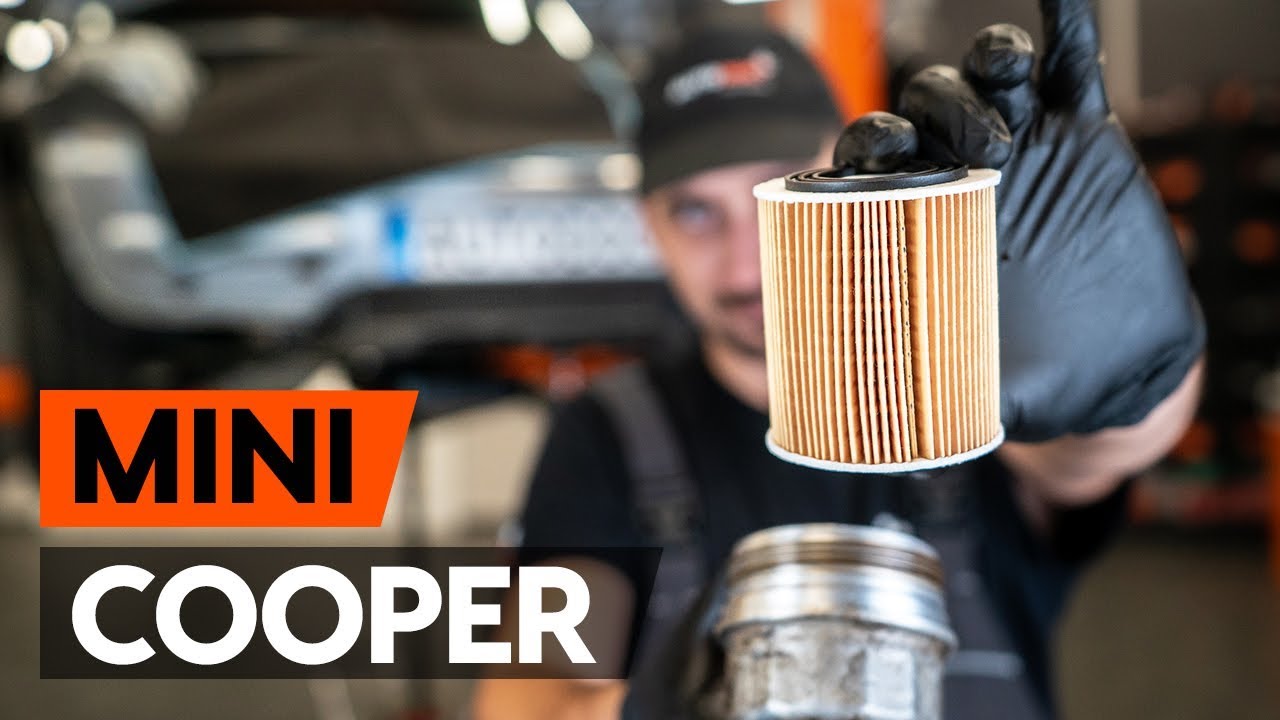 Hoe een oliefilter en motorolie vervangen op een MINI COOPER 1 (R50, R53) [HANDLEIDING AUTODOC Hoe een oliefilter en motorolie vervangen op een MINI COOPER 1 (R50, R53) [HANDLEIDING AUTODOC