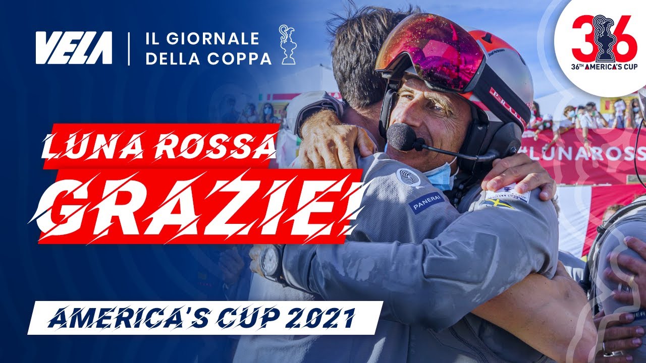 COPPA AMERICA 2021 - Grazie LUNA ROSSA! La COPPA resta in Nuova Zelanda (per ora...)