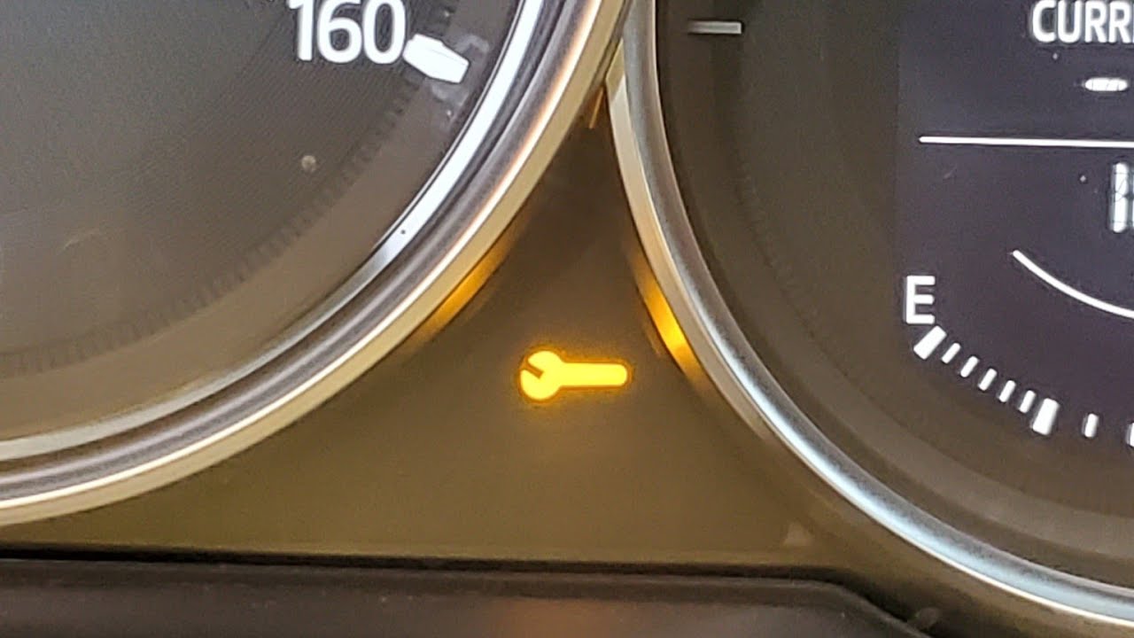 How to: Reset the Maintenance Required Yellow Wrench light 2017 MAZDA 6