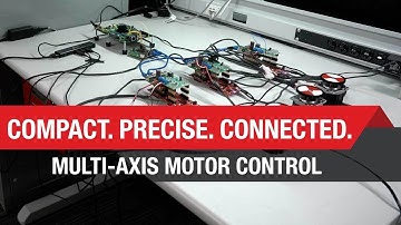 Decentralized multi-axis motor control