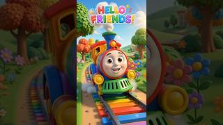 "Shapes Train Adventure for Toddlers | Learn Colors & Shapes Fun Cartoon"