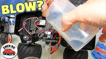 Tamiya TBLE 02S ESC  WATERPROOF TEST WILL IT BLOW UP! 🔥🔥