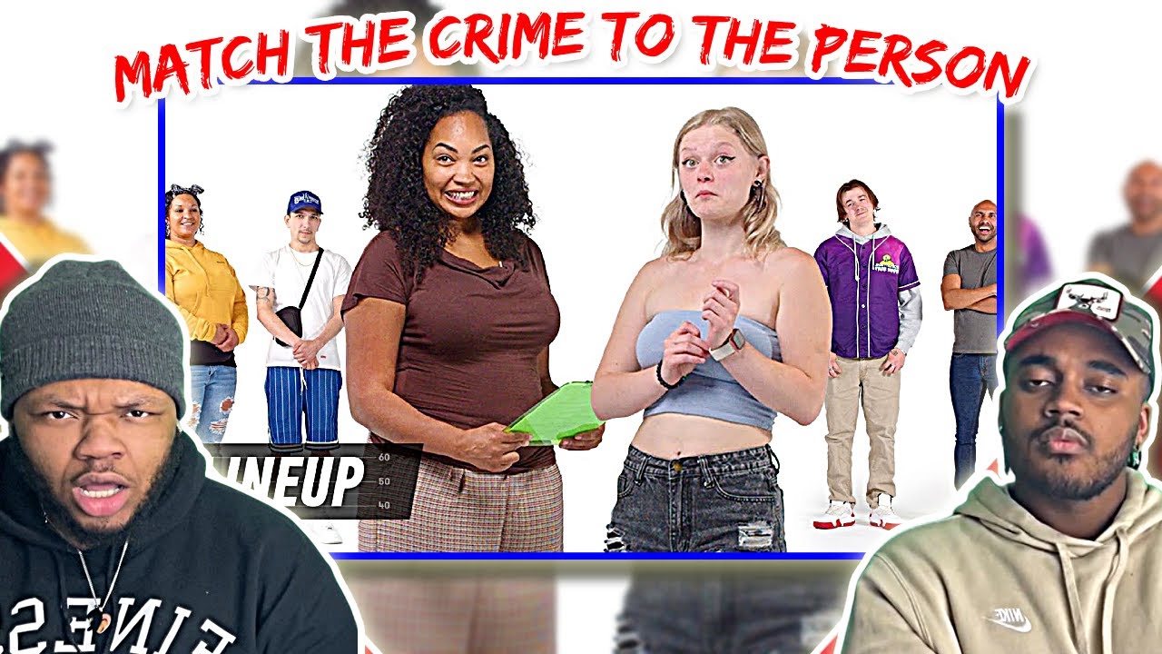 Match The Crime To The Person Lineup cut YouTube Match the crime to the person lineup cut youtube