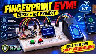 Information How To Make a Fingerprint Based Voting Machine Using IoT | Final Year engineering Project⚡🚀#vote  Guide