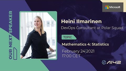 Mathematics 4: Statistics