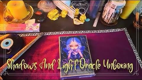 UNBOXING SHADOWS & LIGHT ORACLE DECK| MYSTIC GODDESS HAZEL OF NEW ORLEANS