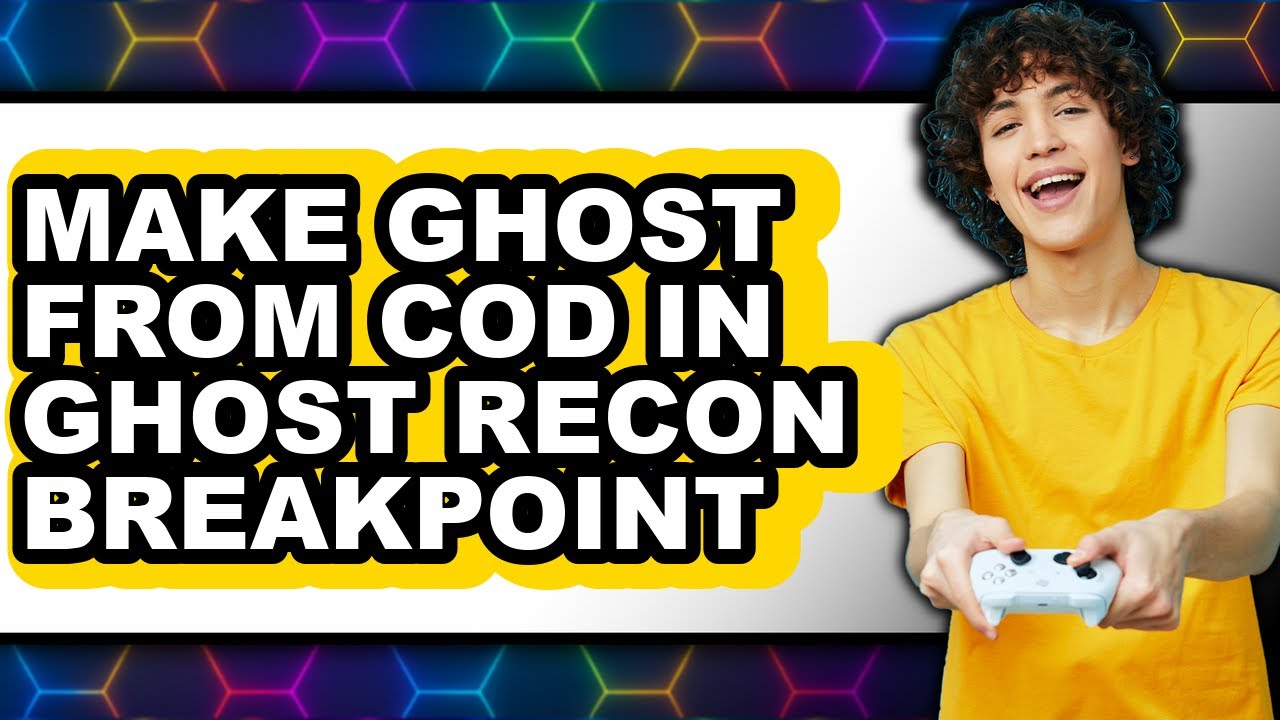How To Make Ghost From Cod In Ghost Recon Breakpoint - Step By Step ...