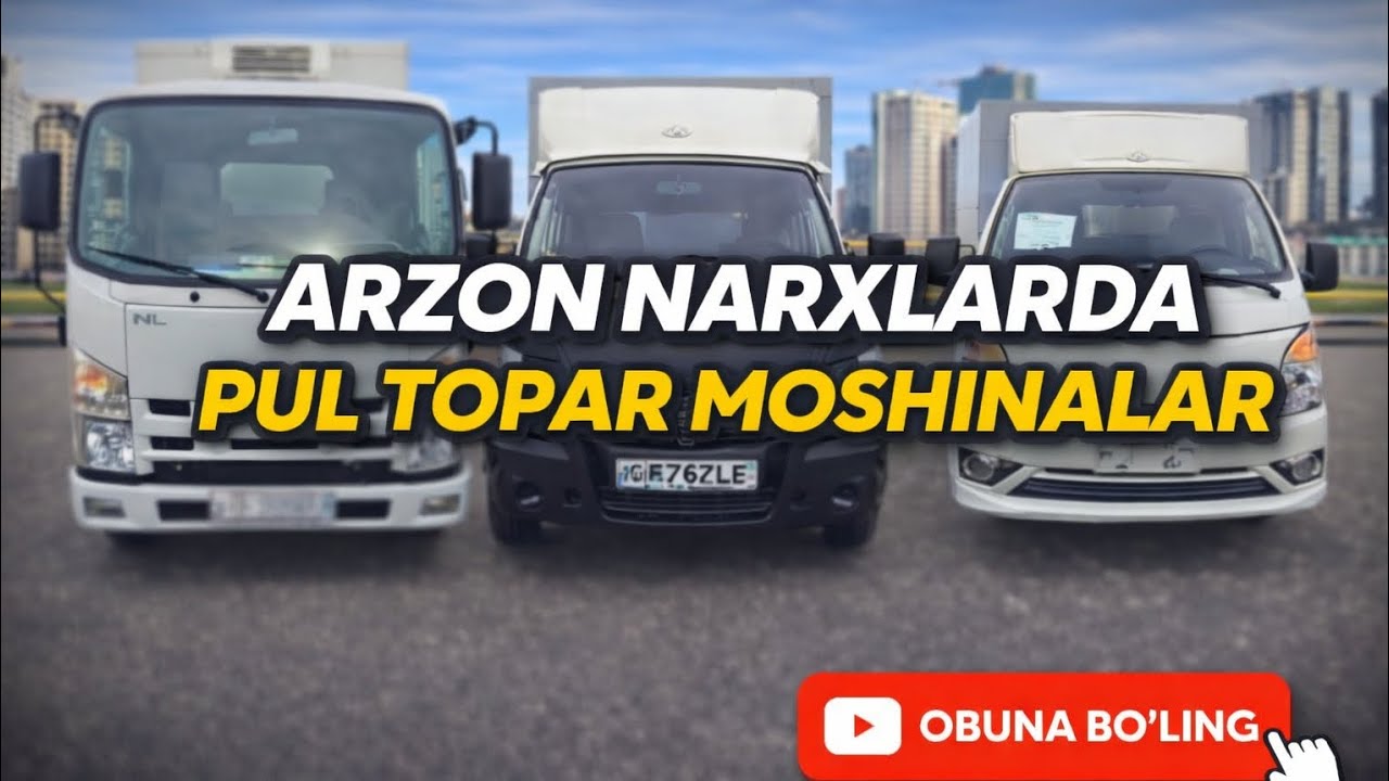 2026 yilda eng foydali yuk mashinalar | Qaysi mashina pul qiladi?l