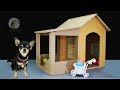 How to Make Amazing Puppy Dog House from Cardboard