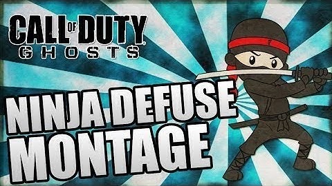 COD GHOTS - Ninja Defuse Montage (Funny Moments!)