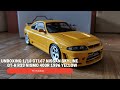 Unboxing 1/18 OT167  Nissan Skyline GT-R R33 Nismo 400R 1996 Yellow