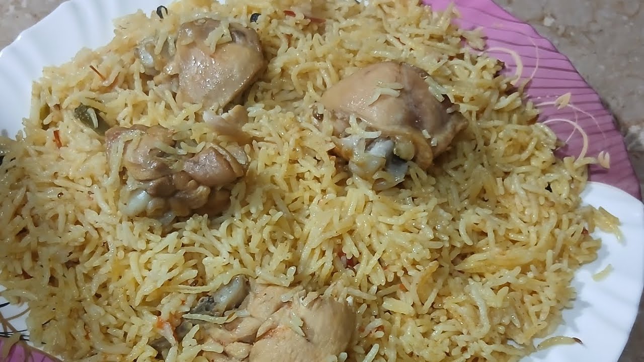 CHICKEN PULAO  RECIPE ( چکن پلاو)