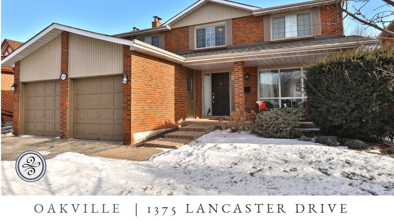SOLD 1375 LANCASTER DRIVE, OAKVILLE 1,129,000 Listed by SAUNDERS
