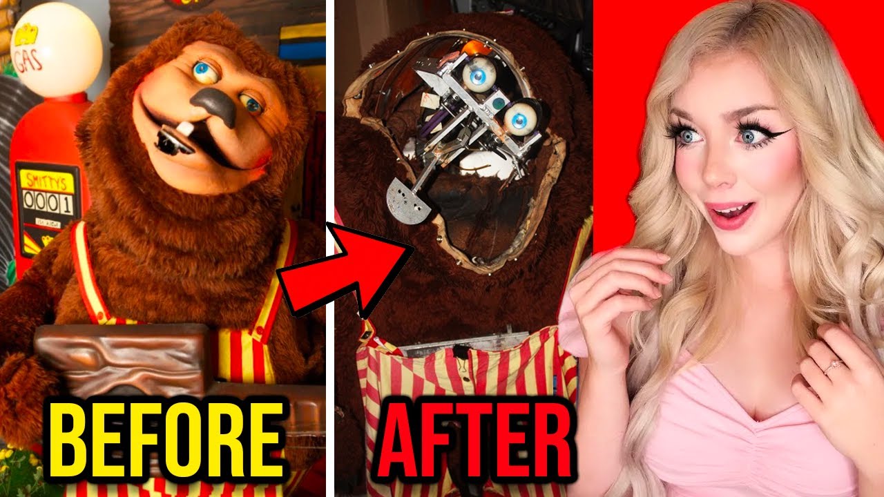 CREEPY ANIMATRONICS I CAN'T BELIEVE EXIST.... (*SCARY*)
