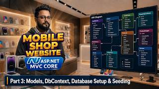 📱 ASP.NET Core MVC Mobile Shop – Part 3 : Models, DbContext, Database Setup &amp; Seeding