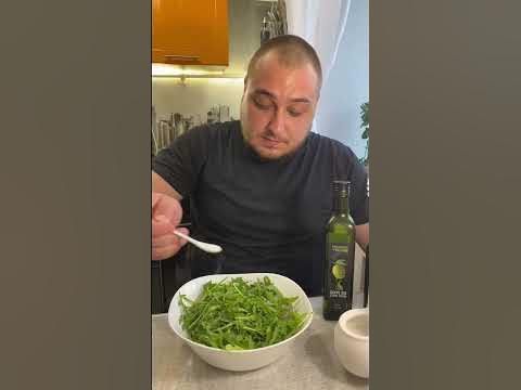 Салат с рукколой и моцареллой #рецепт #салат #лёгкийсалат # ...