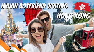 Taking My Indian🇮🇳 Boyfriend to Visit Top 5 Destination in HONG KONG🇭🇰