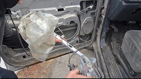 Vervanging van raammechanisme 99 - 06 Chevy Silverado, GMC Sierra, Tahoe