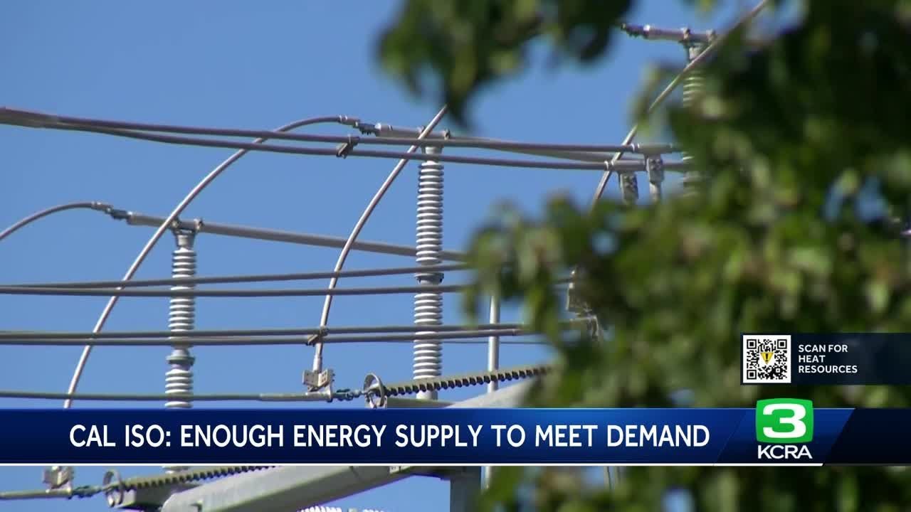 'We're in good shape': Cal ISO doesn't expect rotating power outages in upcoming heat wave