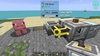 Lets Play OceanBlock Ep5 - Passive Mob Farm