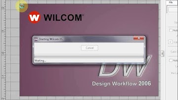 Wilcom2006 Workflow on Windows 7 64bit