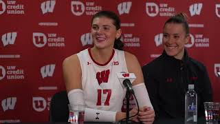 Post-Game Media Conference || Wisconsin Volleyball vs Purdue || Nov. 19, 2025