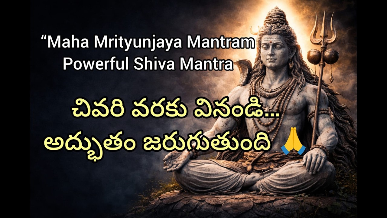 మహా మృత్యుంజయ మంత్రం 1008 సార్లు || Maha Mrityunjaya Mantra 1008 Times@DivineLakshmi​