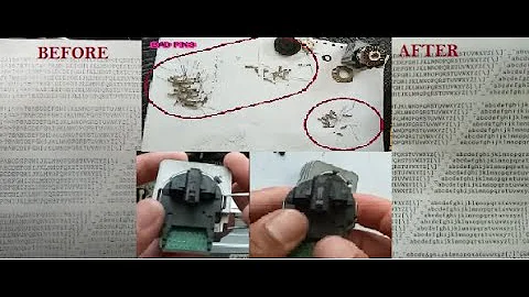 DOT MATRIX PRINTER HEAD REPAIR | EPSON LQ-310