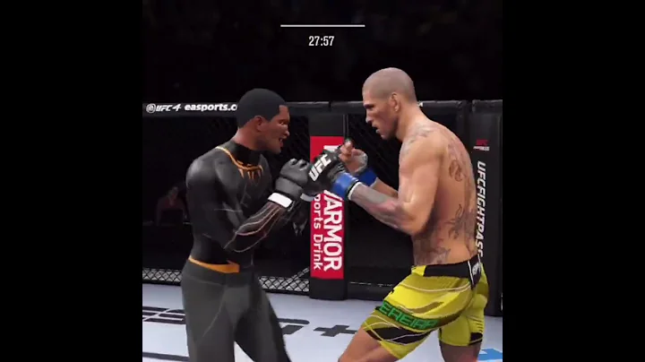 Black Panther vs. Alex Pereira - EA Sports UFC 4 - Epic Fight