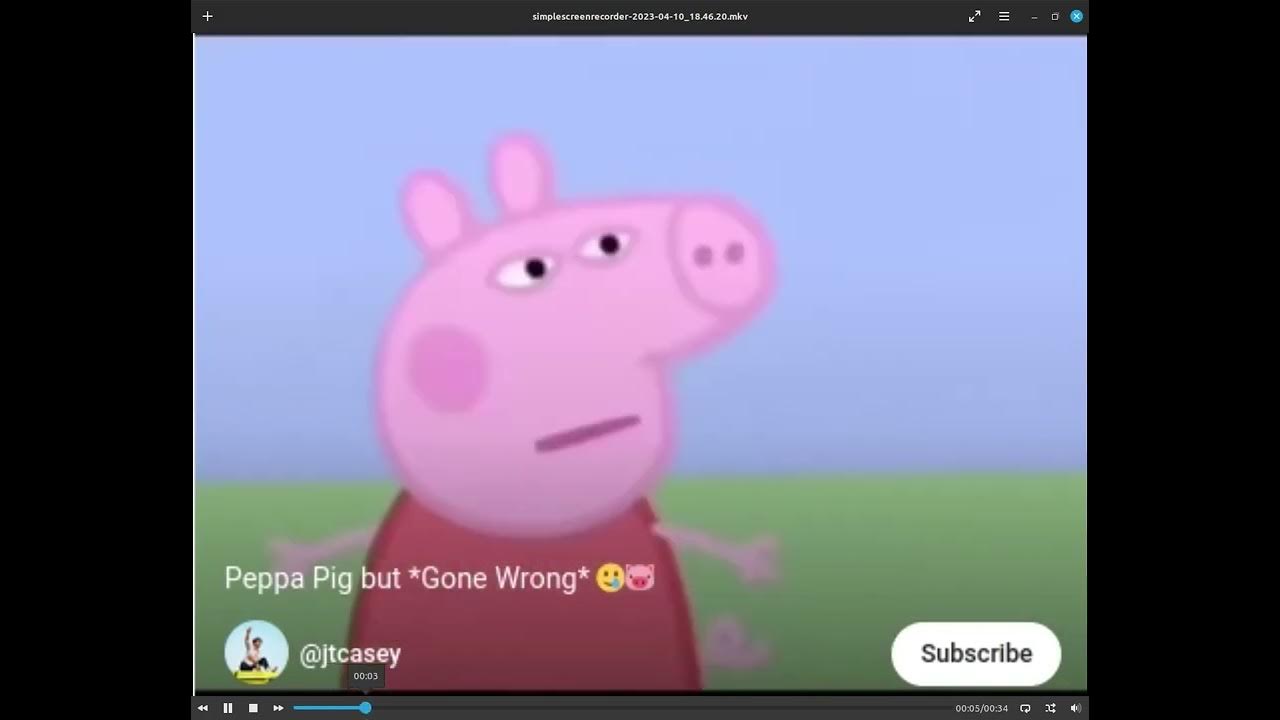 Peppa Breaking the rules YouTube