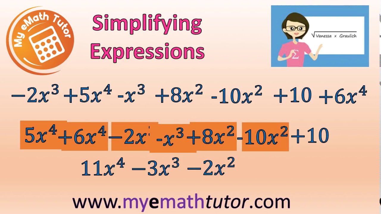 Simplifying Expressions - YouTube