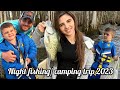 Our first family campingfishing tripcatch  cook