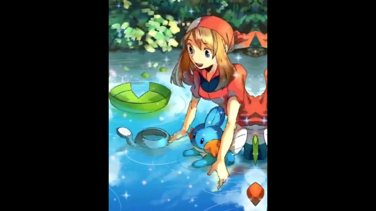 May x drew singing ☆barbie girl☆||🌟pokemon🌟||contestshipping||Anime 