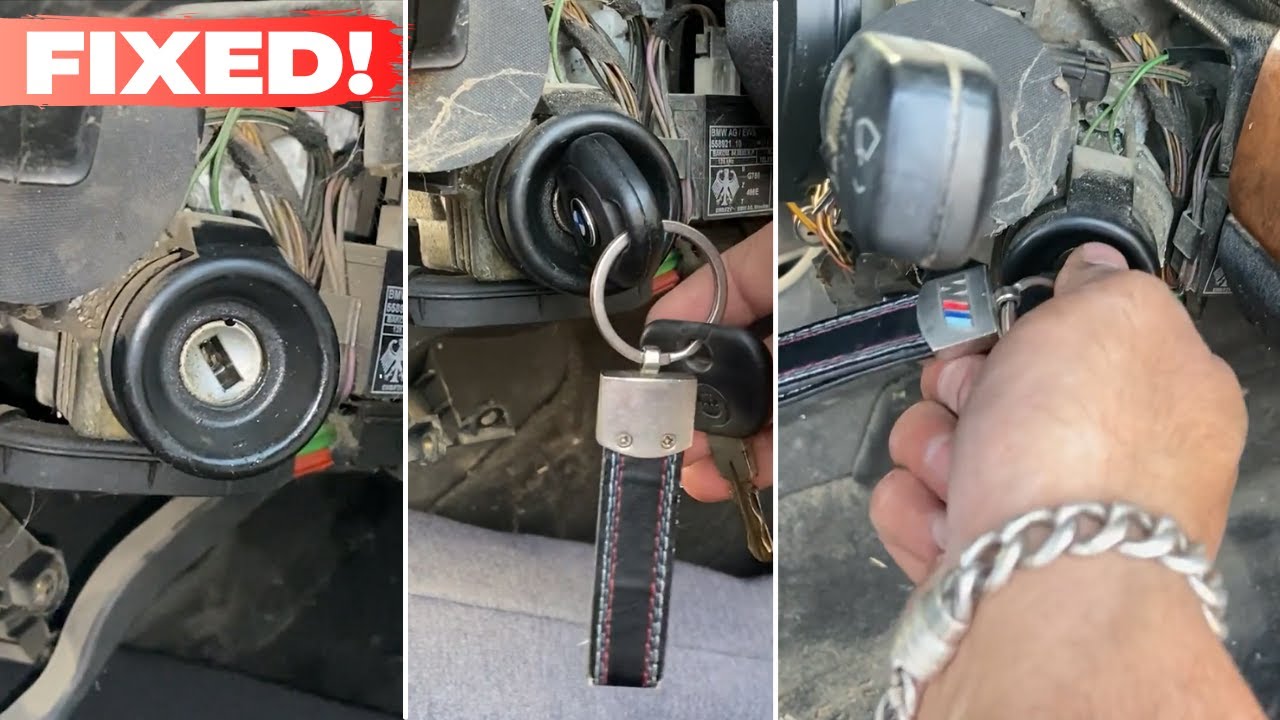 Fixing A Stuck Ignition Lock On BMW E39 YouTube