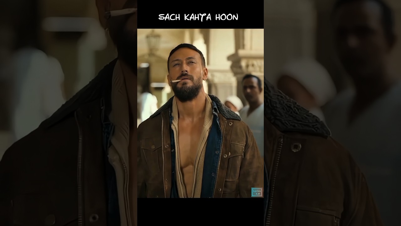 Marjaana ❤️‍🔥 Tiger Shroff || Harnaaz Sandhu || Baaghi 4 || B Praak