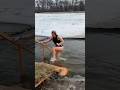 part194#Winter Warriors of the Battling Nation🧊#Daily👙ChallengeCourageShe SwimsinIce😱Warrior#Winter💦