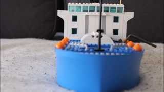 Lego cargo ship