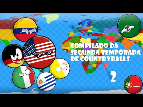 Compilado da Segunda Temporada de Countryballs! | Especial de 21 Minutos