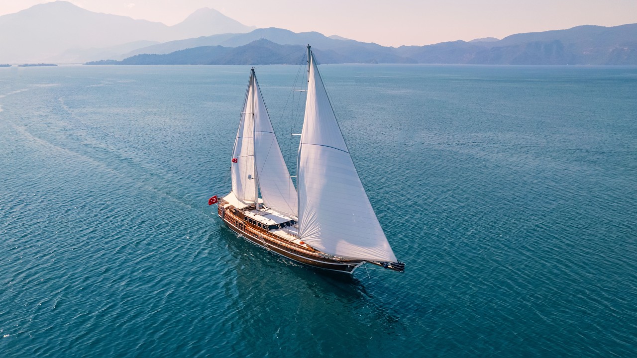 ⁣Lycian Queen Gulet - Bodrum Yacht Rental - Turkey