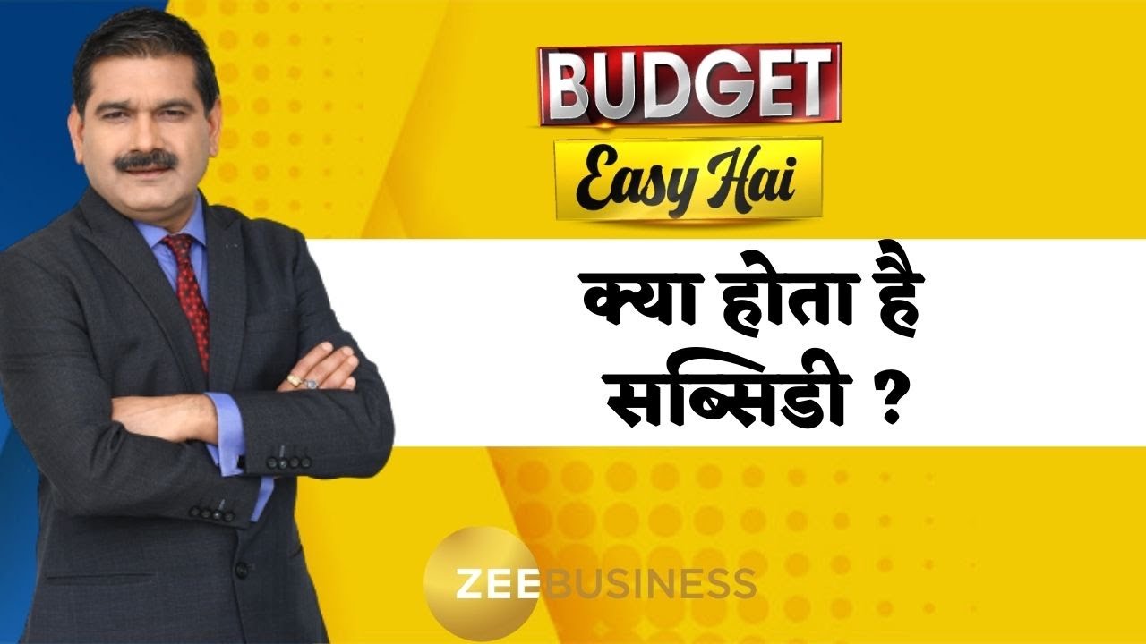 What is Subsidy? Know about Subsidy in 1 minute from Anil Singhvi