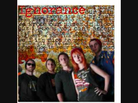 Paramore Ignorance With Lyrics