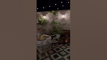 Create an enchanting patio space for magical summer nights ✨