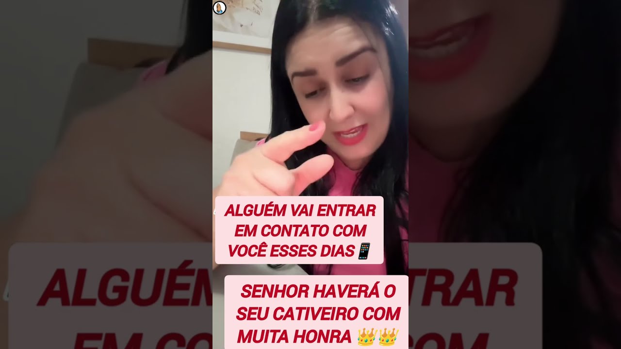 ALGUÉM VAI ENTRAR EM CONTATO COM VOCÊ ESSES DIAS 📲