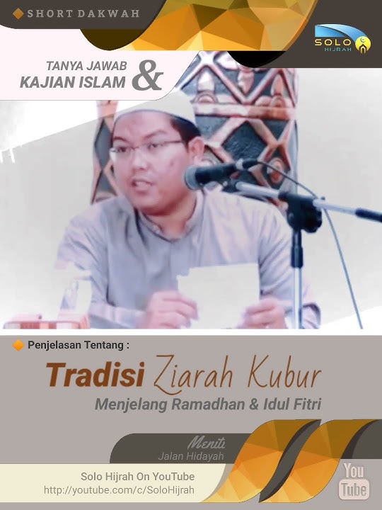 TRADISI ZIARAH KUBUR MENJELANG RAMADHAN & IDUL FITRI - Ust. DR Firanda Andirja, MA