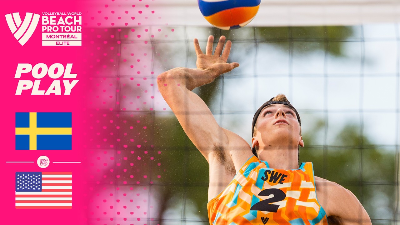 Hölting Nilsson/Andersson, E vs. Crabb/Benesh - Pool Play Highlights | Montréal 2026 #BeachProTour