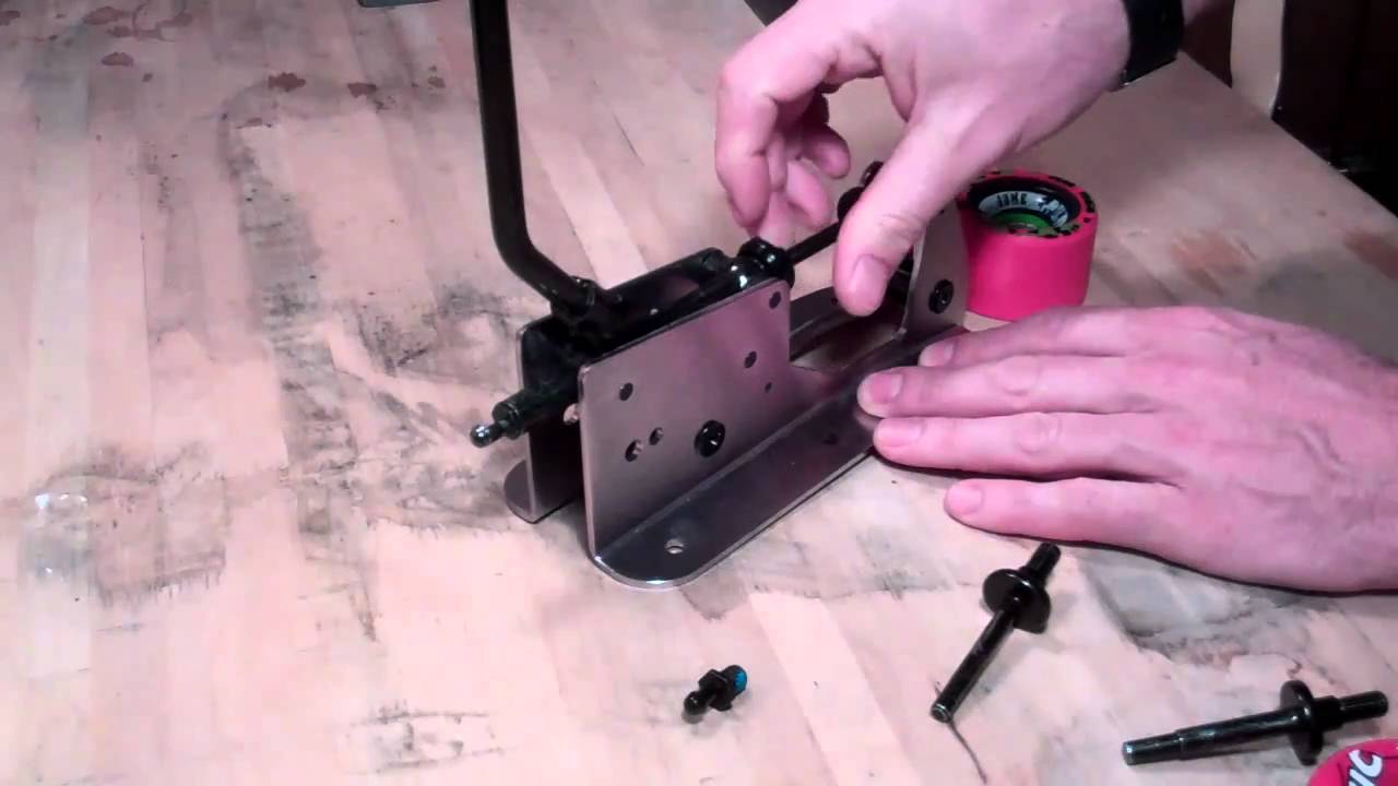 How to Play Roller Derby Using a Standard Bearing Press. YouTube