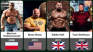 The World's Strongest Man All Winners screenshot 5