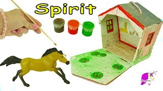 DIY Spirit Riding Free Painting Craft Set  Do It Yourself Video