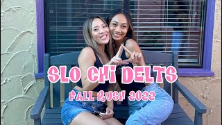 CAL POLY SLO CHI DELTA THETA RECRUITMENT VIDEO 2022